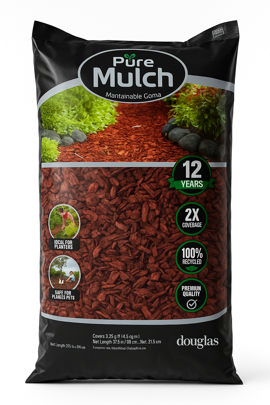Rubber Mulch Bag 18l