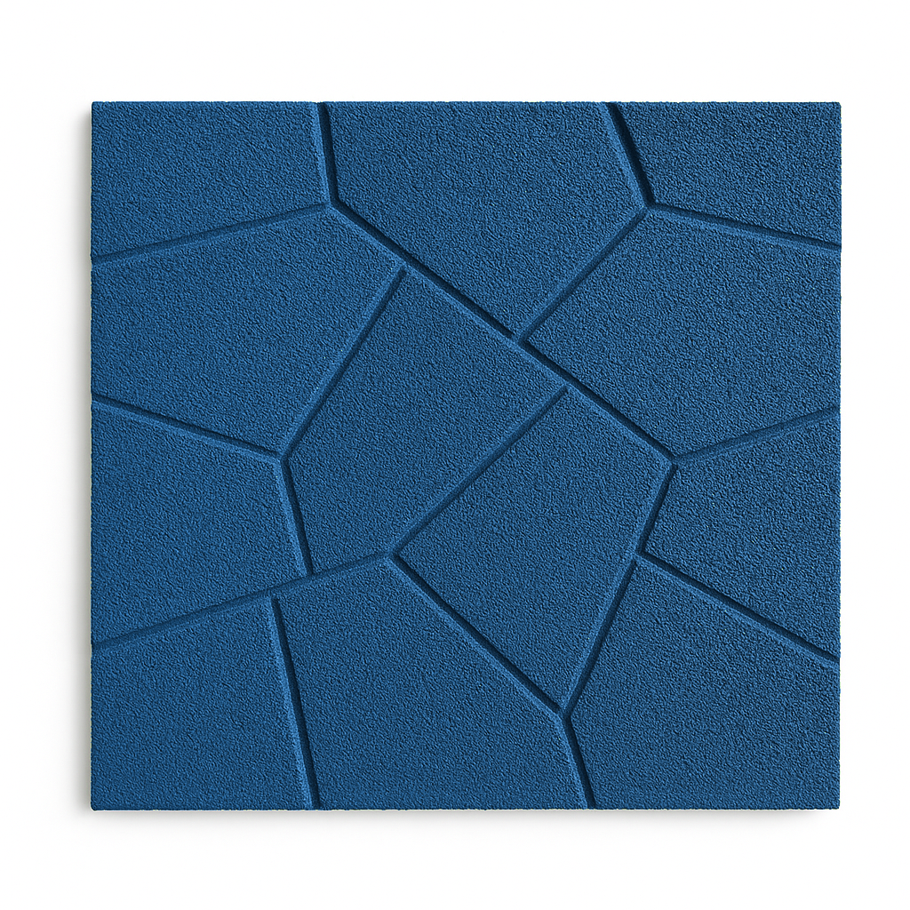 Paver Rubber Tiles 16'' x 16'' x 0.5''