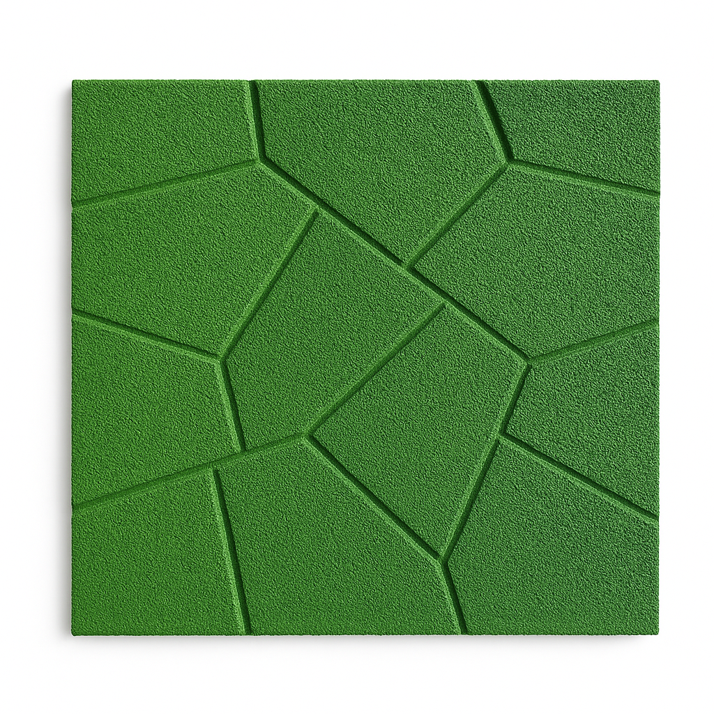 Paver Rubber Tiles 16'' x 16'' x 0.5''